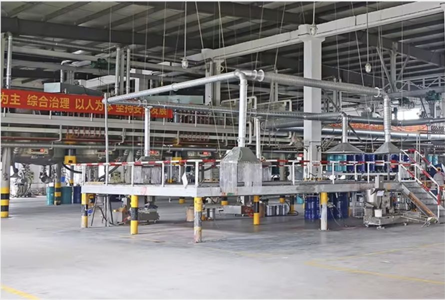 Shanghai Fest Chemical Co.,Ltd línea de producción del fabricante
