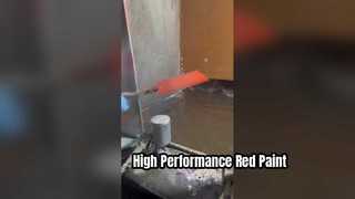 Pintura de color rojo 1K 2K de alto rendimiento en China Fabricante